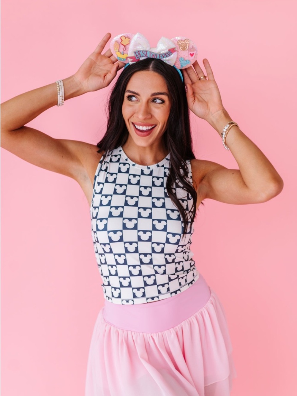 Made By Molly Checkered Mouse Adult Tank